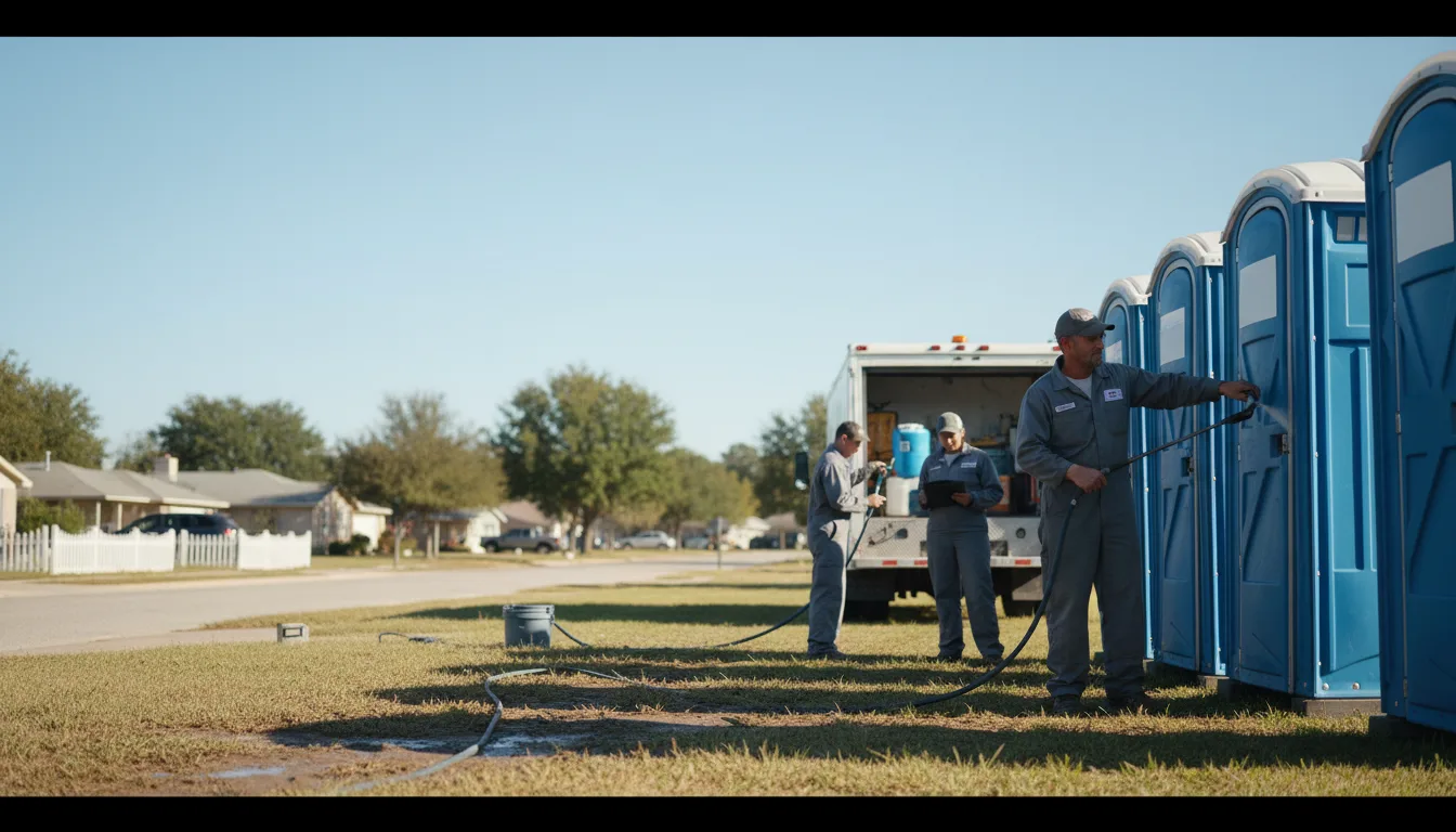 Long-Term Portable Toilet Rental in Raymond, MS near me